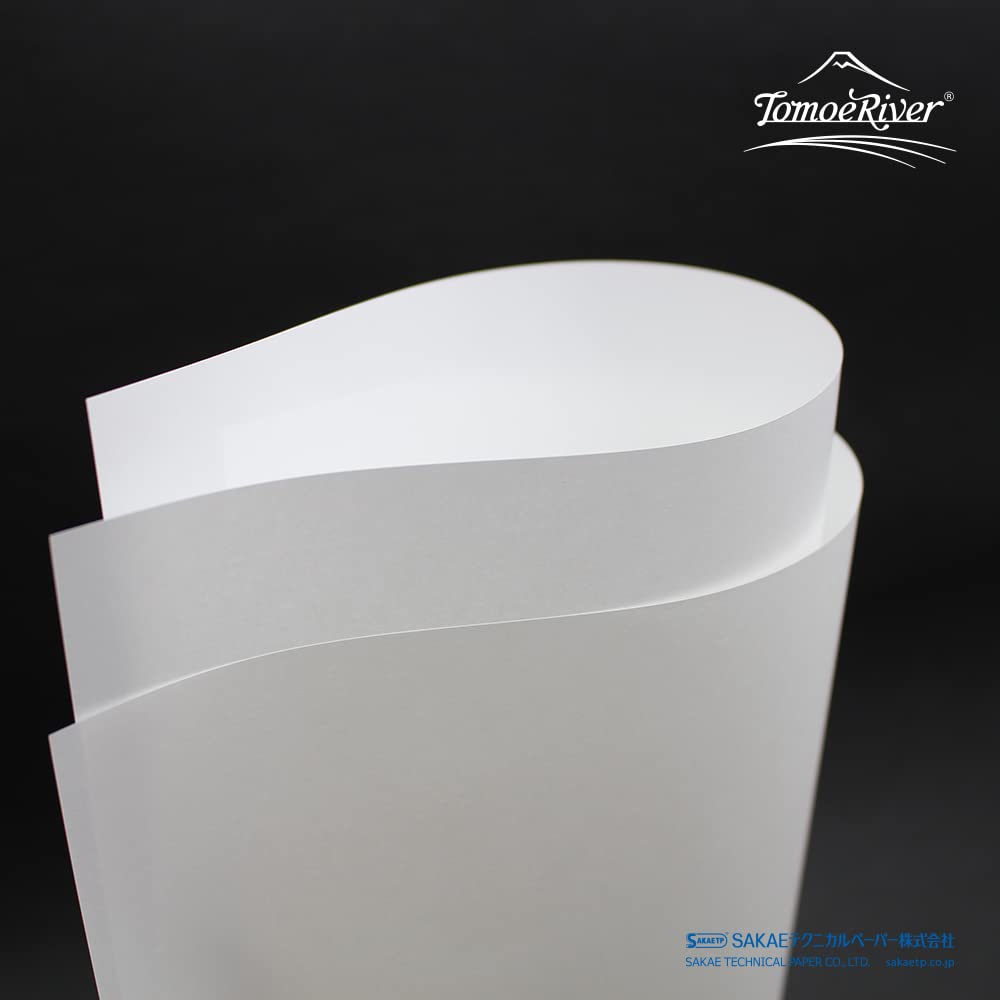 Tomoe River FP 52gsm Loose Sheet by SANZEN, 8.27 x 11.7 Inches (A4-size), White, 100 Sheets/Pack (SR-A4P-W)