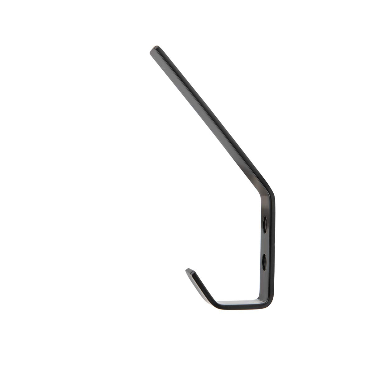 Amazon Basics AB6000-FB-5 Coat Hook, Flat Black