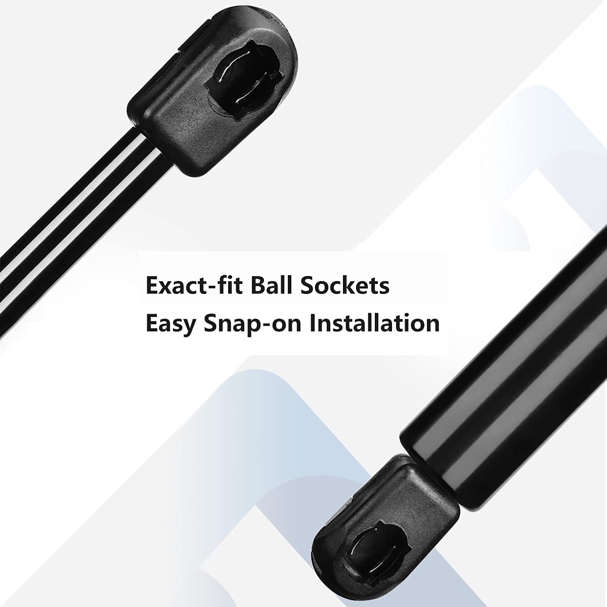 ARANA C16-22331 14269 Gas Struts 16 inch 45Lb, C16-15208 15.7 inch 45# Spring Shock Lift Support for A.R.E Truck Canopy Topper Leer Camper Shell Snugtop Rear Window RV Door Replacement Struts, 2 Pcs
