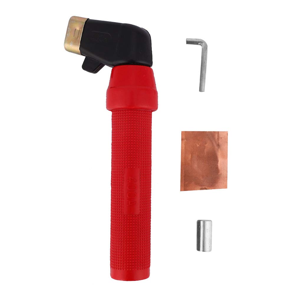 Miskall 400A Welding Electrode Holder, Copper Welding Clamp Stick Rod Welding Accessories Equipment, Welding Electrode Holder Stick Rod Welding Accessories