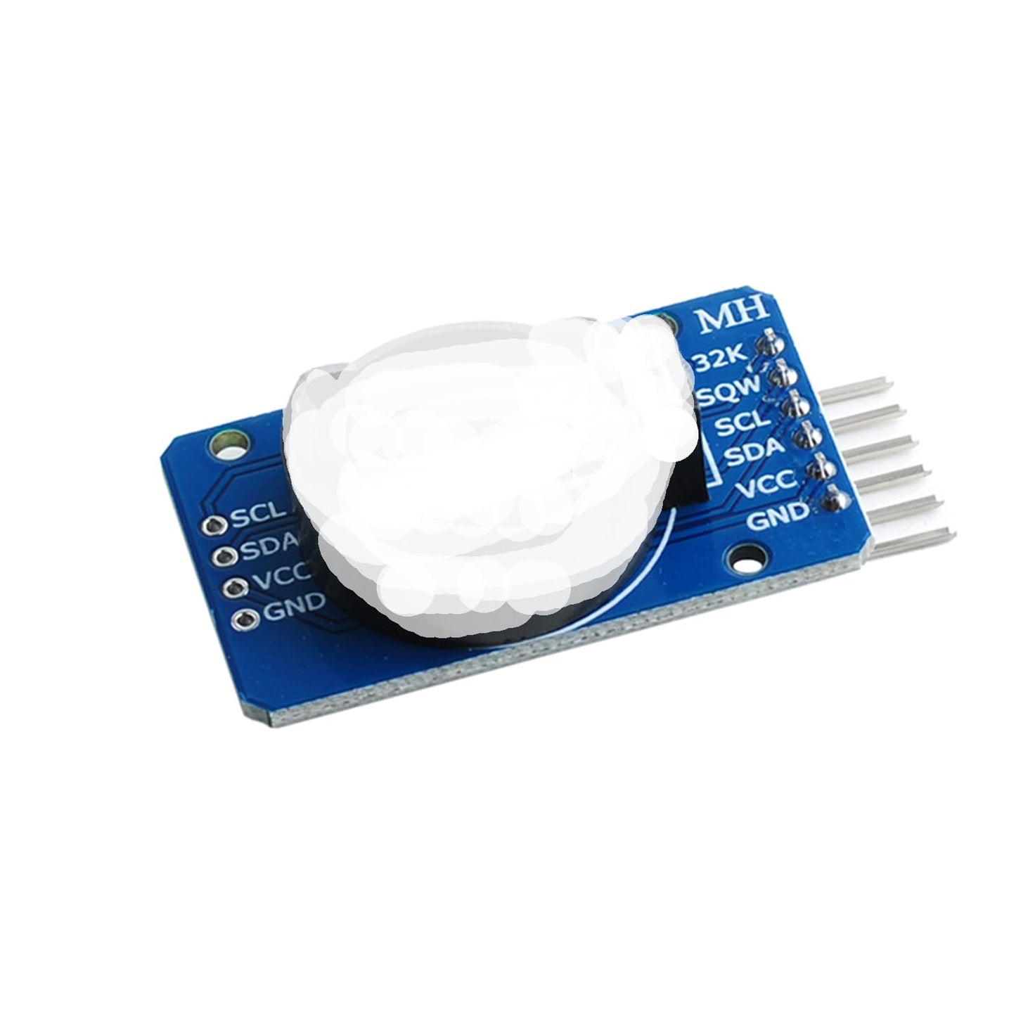 Wishiot DS3231 Real Time Clock Module High Precision AT24C32 IIC RTC Sensor Without Batteries for Arduino Nano Mega2560 Leonardo Raspberry Pi (Pack of 5)