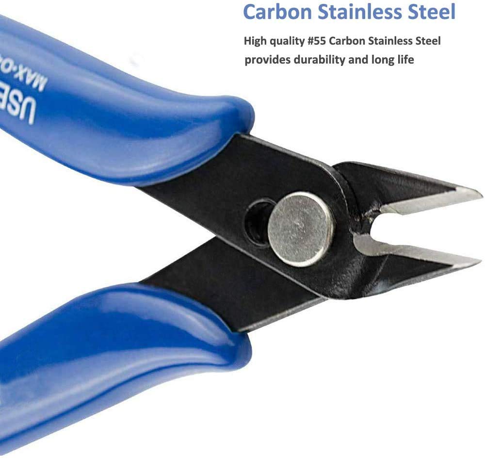10pcs/lot 5" 125cm Plato 170 Blue Flush Cutter Diagonal Cutting Pliers Precision Shear Lead Cutter Copper Wire Cutter/Nipper