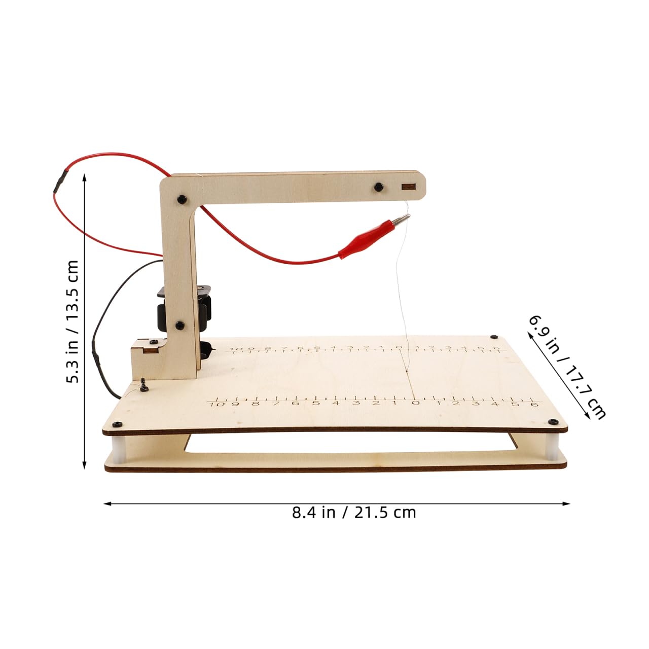 ULTECHNOVO Foam Cutter with Scale Portable Cutting Tool for Precise Foam Cutting and Energy Conversion in Scientific Experiments