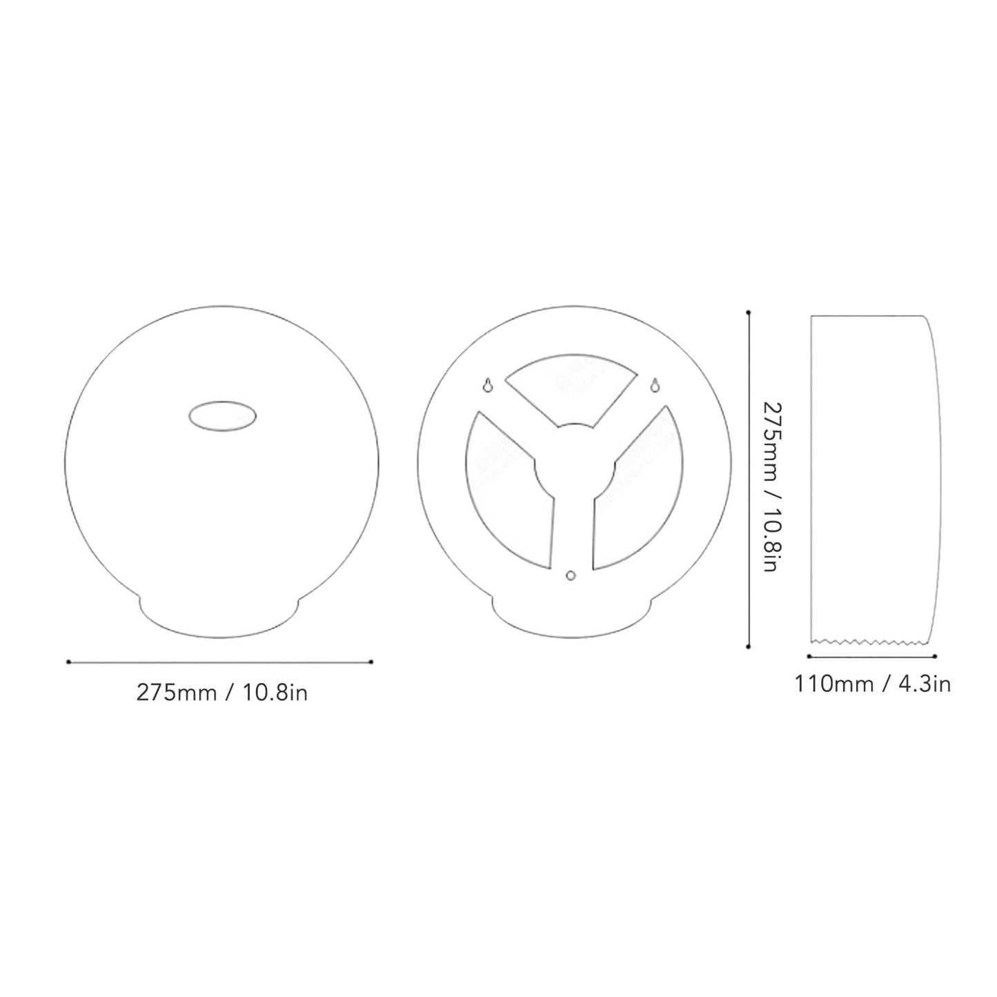 Tissue Dispenser, Single-Roll Jumbo Toilet Paper Dispenser Commercial or Home Use Wall Mount Dispenser for Hotel Bar - Black