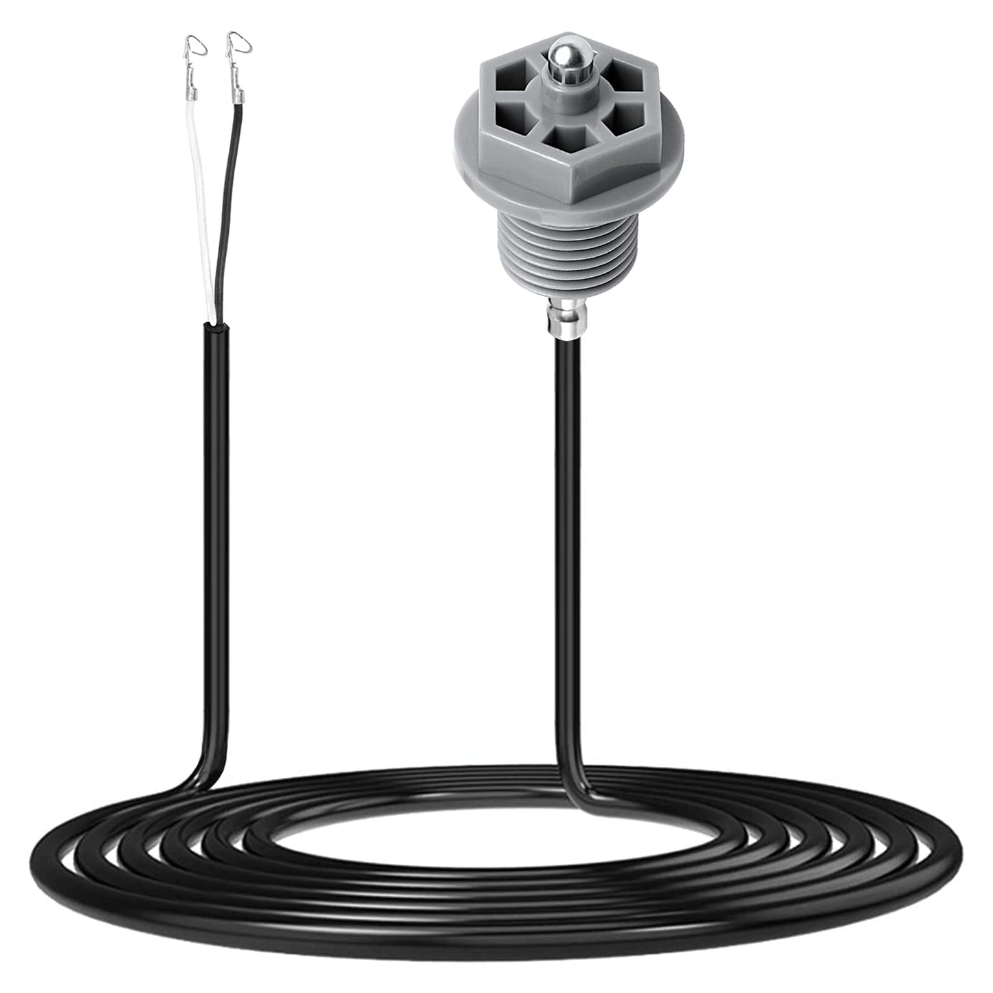 XMK 6600-166 Temperature Sensor for Sundance Spas and Jacuzzi Hot Tubs, with Curled Finger Connectors and 6540-228 O-Ring