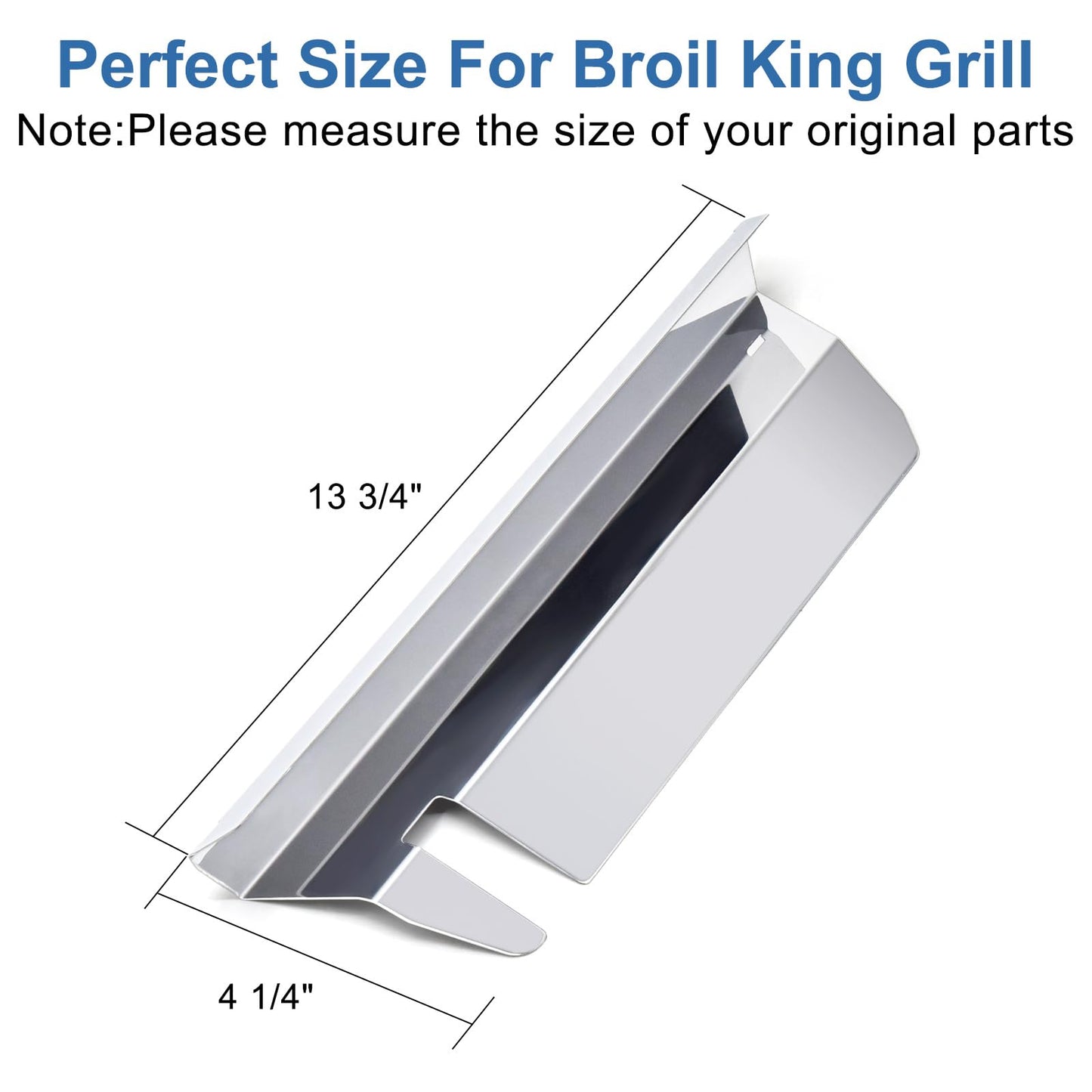 Criditpid Barbecue Replacement Parts for 10222-E401 Broil King Divider Flav-R-Wave, Broil King Flav-R-Wave Stainless Divider for Broil King Signet and Sovereign Gas Grills.