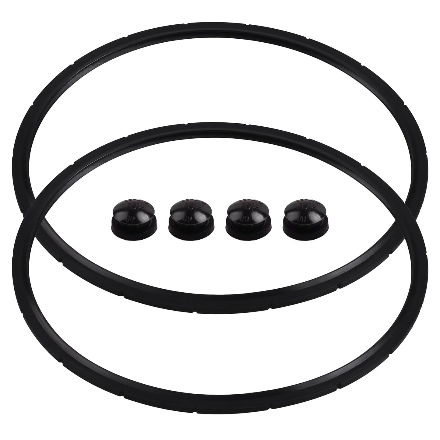 Sousery 09985 Pressure Canner Sealing Ring Replacement for Presto Pressure Canner - Fits Presto Pressure Cooker models 0174510, 0175510, 0175107, 0178107 (Pack of 2), Black