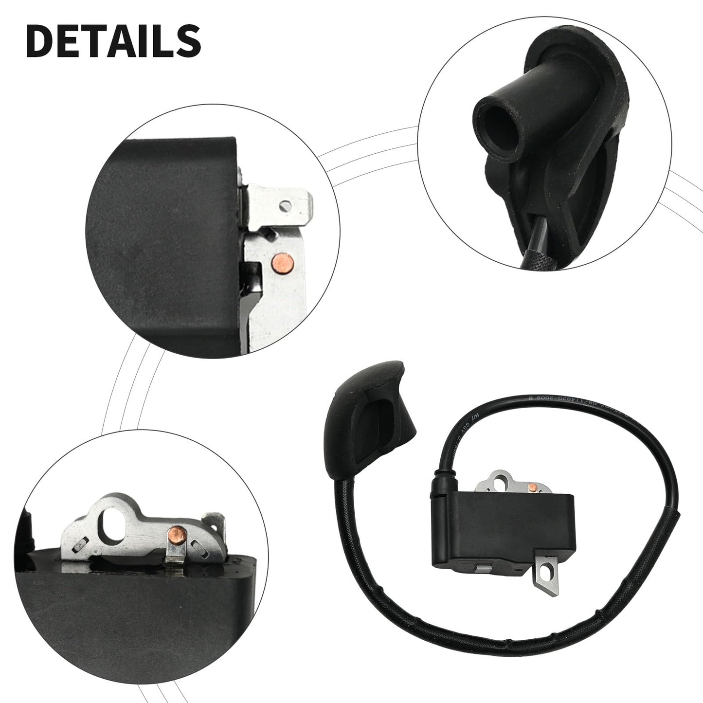 Anxingo 4134 400 1306 4134 400 1301 Ignition Coil Replacement for Stihl FS120 FS120R FS200 FS200R FS250 FS250R FS300 FS350 BT120C BT121 Trimmer Brushcutter