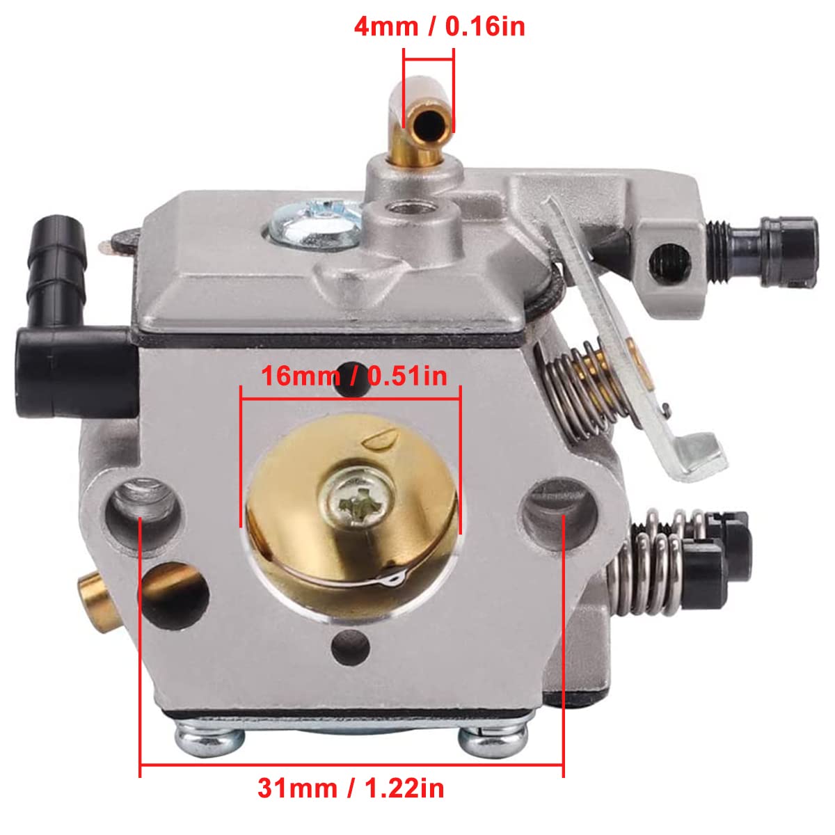 ZAMDOE Carburetor for STIHL 024 026 024AV 024S MS240 MS260 PRO Chainsaw,Replaces WT-194, WT-194-1, 1121 120 0611, with Air Filter Spark Plug Buffer Fuel Line Tune Up Kit