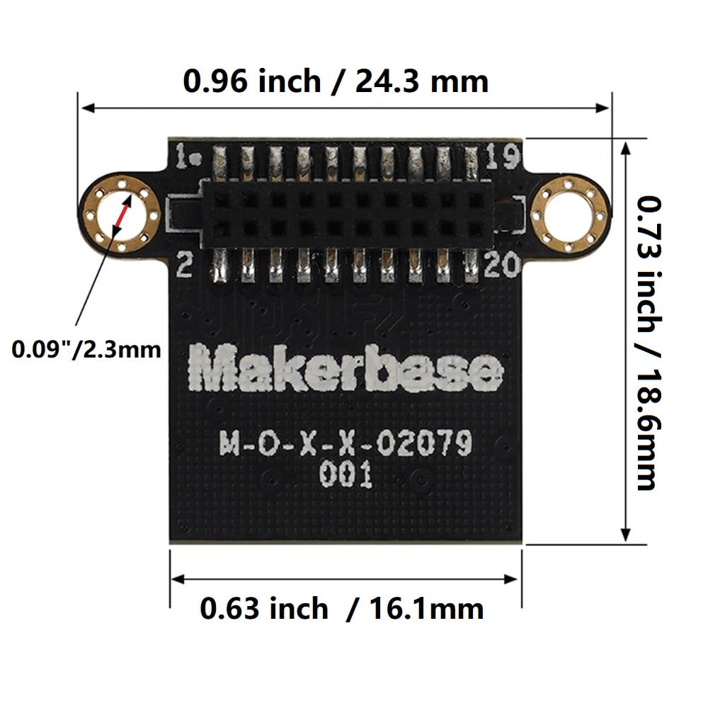 Tissting EMMC 32G Module Memory Expansion Card, 3D Printer Embedded Storage Board Compatible with KLP1(210/230)/KP3S PRO V2/Qidi MAX3/Qidi Plus3 Neptune 4/4 Pro/4 Plus4 MAX 3D Printers