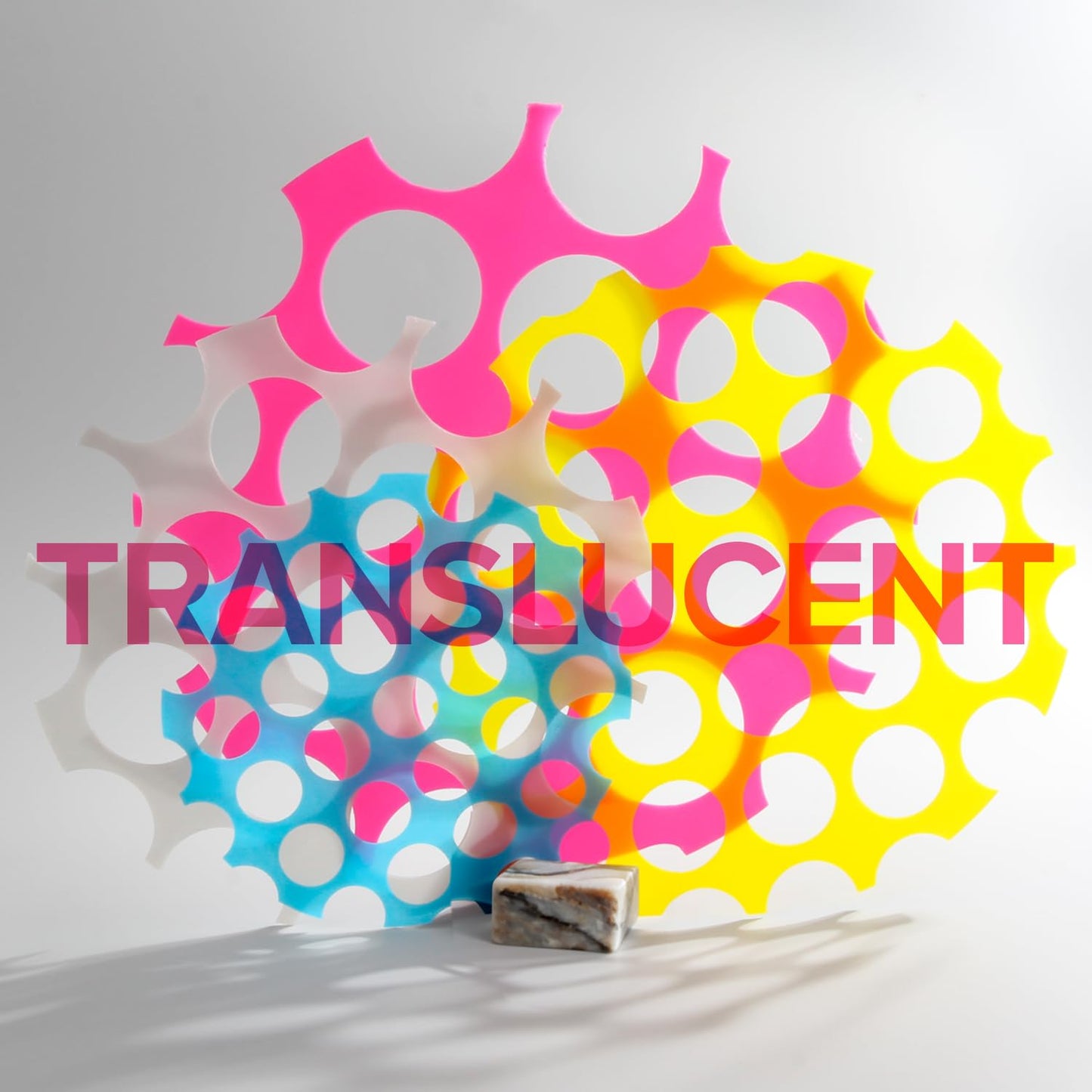 Polymaker Panchroma Gradient Translucent Rainbow PLA Filament 1.75mm, 3D Printing PLA Filament 1kg Spool (2.2lbs) - Panchroma High Translucency Multicolor 1.75mm 3D Printer PLA Filament