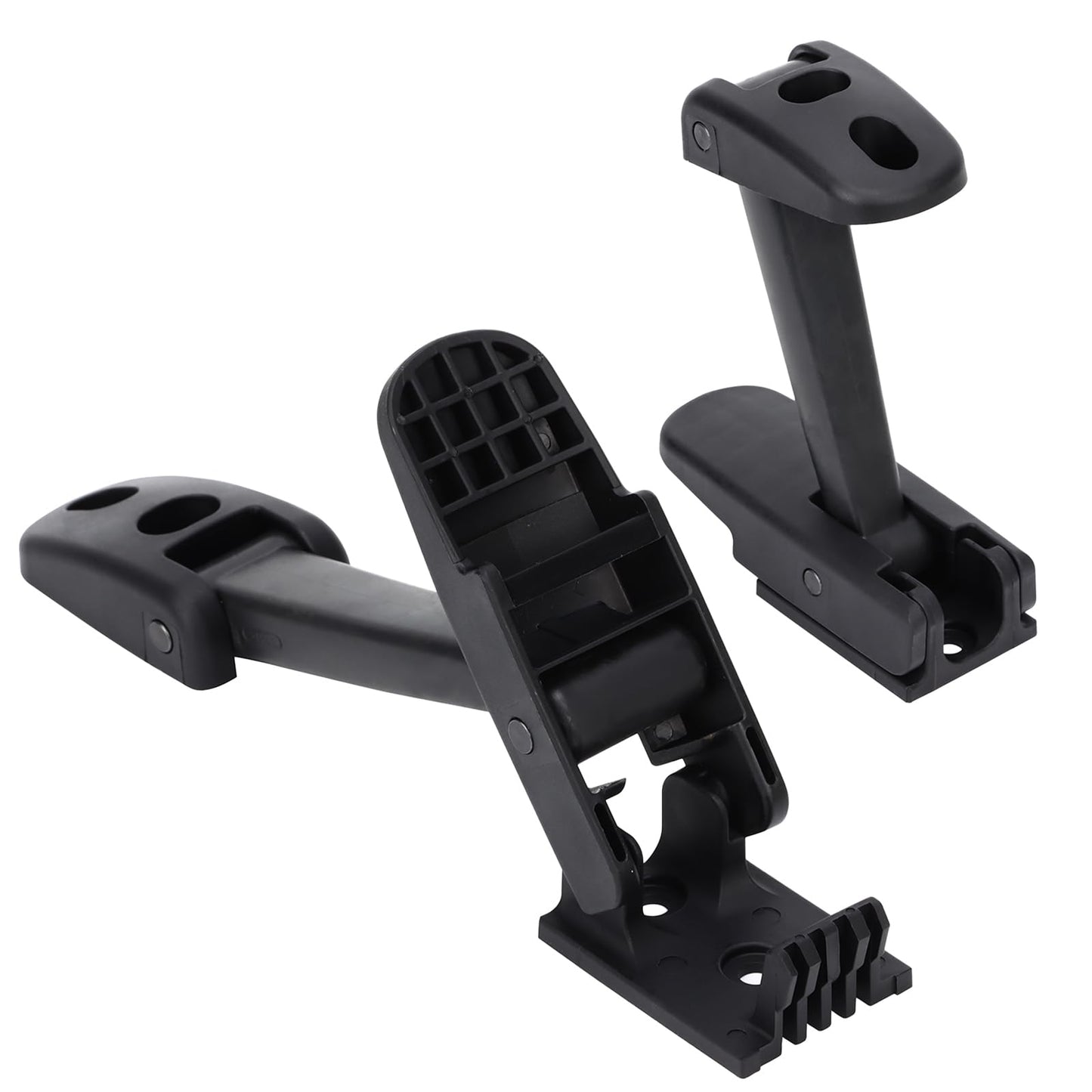 2 Pack Heavy Duty Hood Latch Kit,LH/RH fit for Peterbilt 325, 335, 337, 340, 348, 384, 386, 567, 569, 579 /Kenworth T170, T270, T330, T370, T660/Mack CH/Blue Bird 315-5502&315-5503