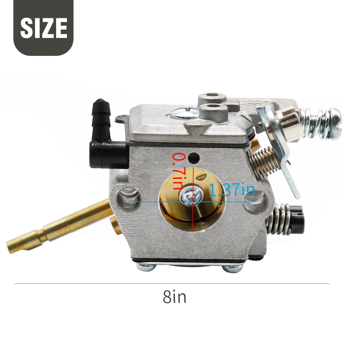 Anxingo Carburetor Replacement for Stihl FS48 FS52 FS56 FS62 FS66 FS81 FS86 FS88 FR106 FS106 Carb for Walbro WT-45 WT-45A WT-45-1 615-479 4126-120-0610
