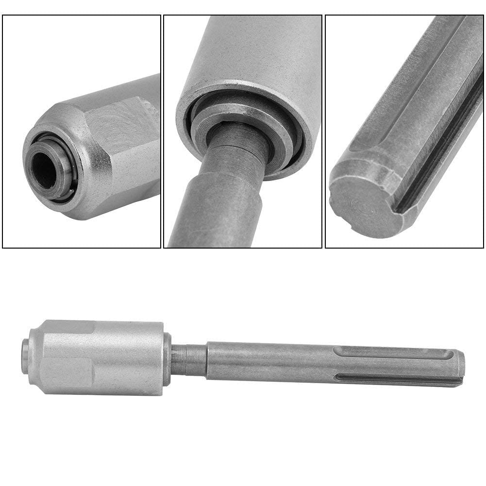 SDS Max to SDS Plus Adapter,Chuck Drill Converter Shank Quick Tool Chrome Vanadium Steel Chuck Adaptor SDS Max Bits Adaptor for Rotary Hammers
