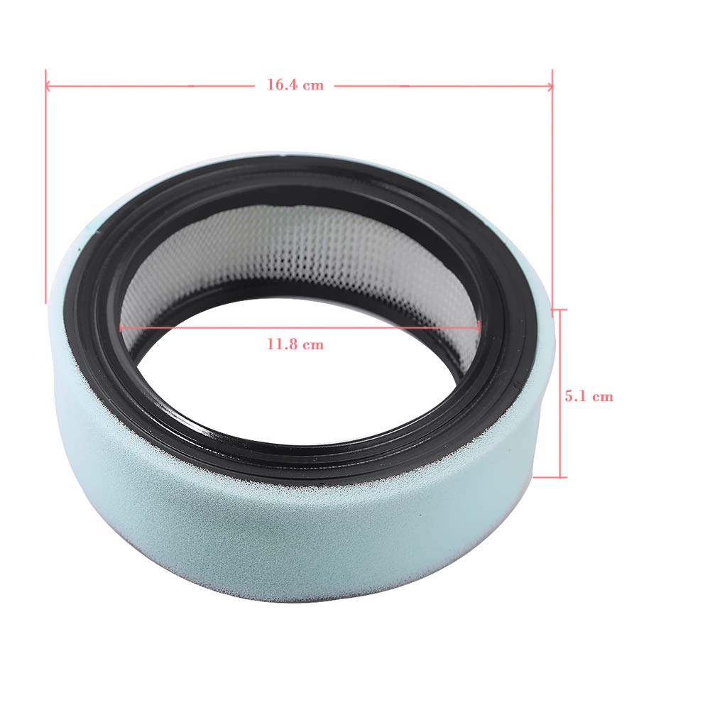 Anxingo 25 883 03-S 235116-S 235116 Air Filter with 237421 Pre-Filter 237421-S for Kohler K241 K301 K321 K482 K161 K181NL M10 M12 M8 Engine Lawn Mover