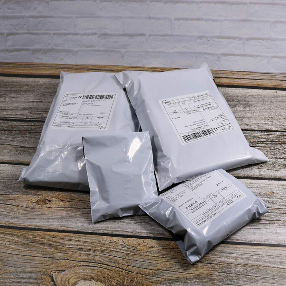 RBHK 100 Pcs 12x15.5 White Poly Mailers Shipping Mailing Envelopes Bags for Clothing, Hoody, Shirt and Jacket