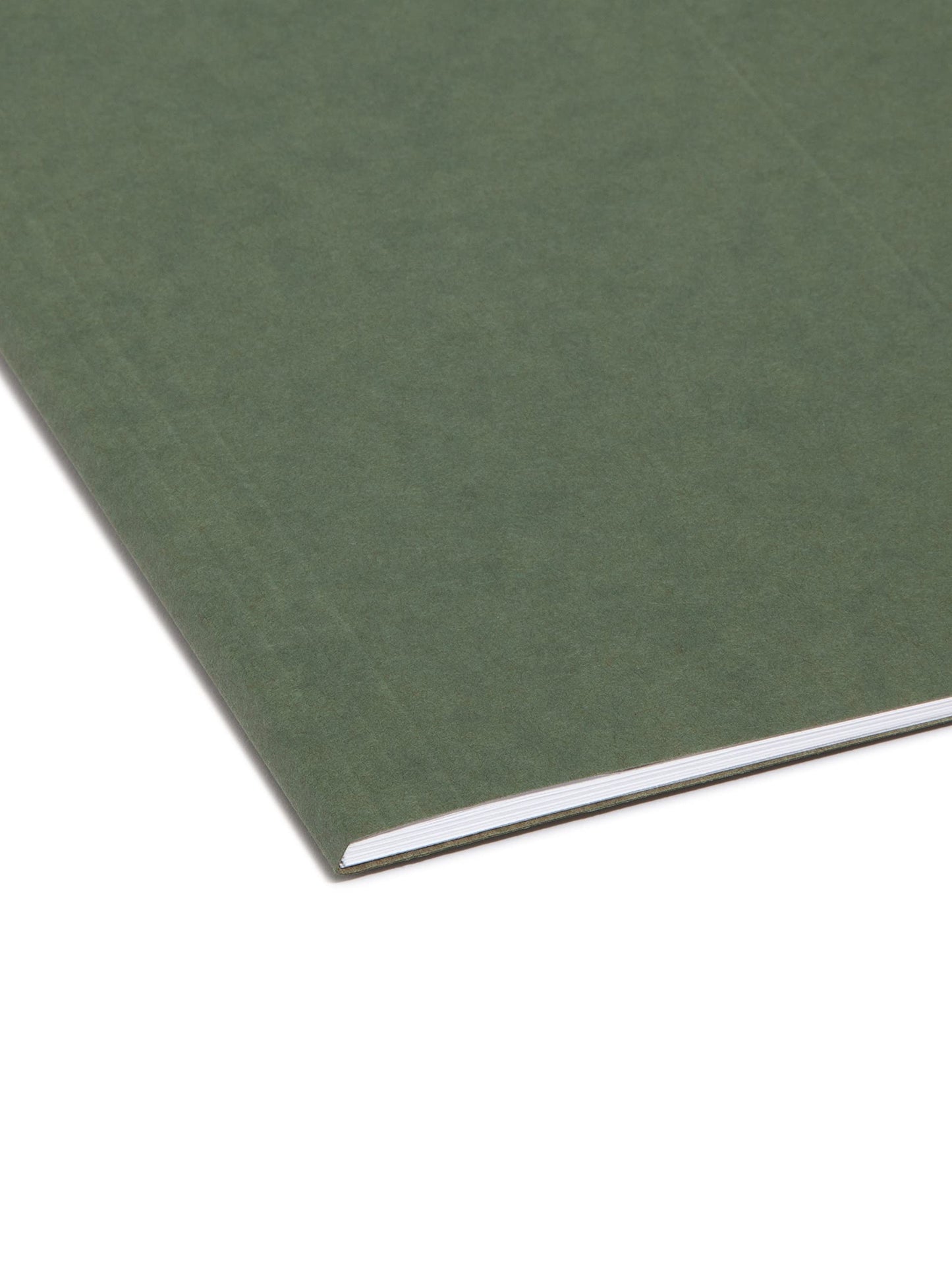 Smead Hanging File Folders, 25-Pack, Legal Size, 1/3-Cut Repositionable Tabs, Green, for Colour-Coded File Cabinet, Home Office, School and Business Document Organization