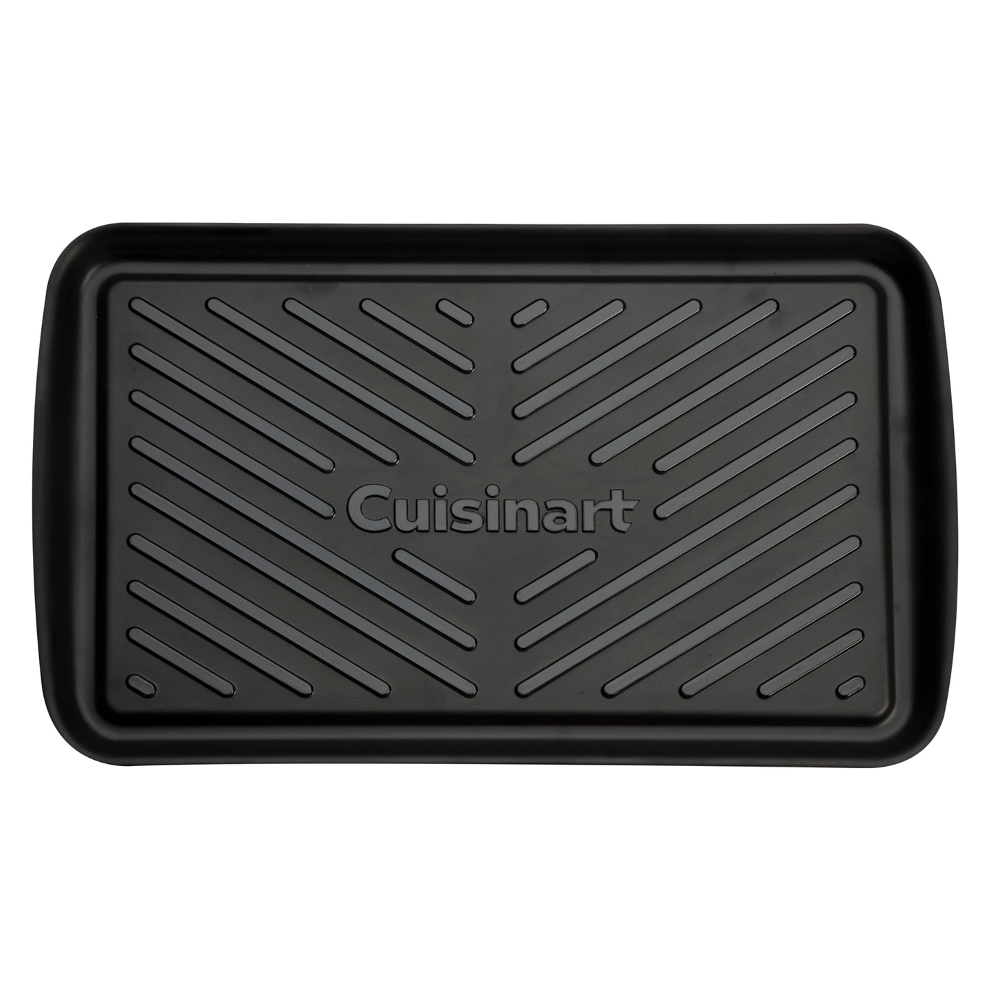 Cuisinart Grilling Prep and Serve Trays, 17"x 10.5", Dishwasher Safe, Fits 6 Burgers, Red and Black (CPK-200C)