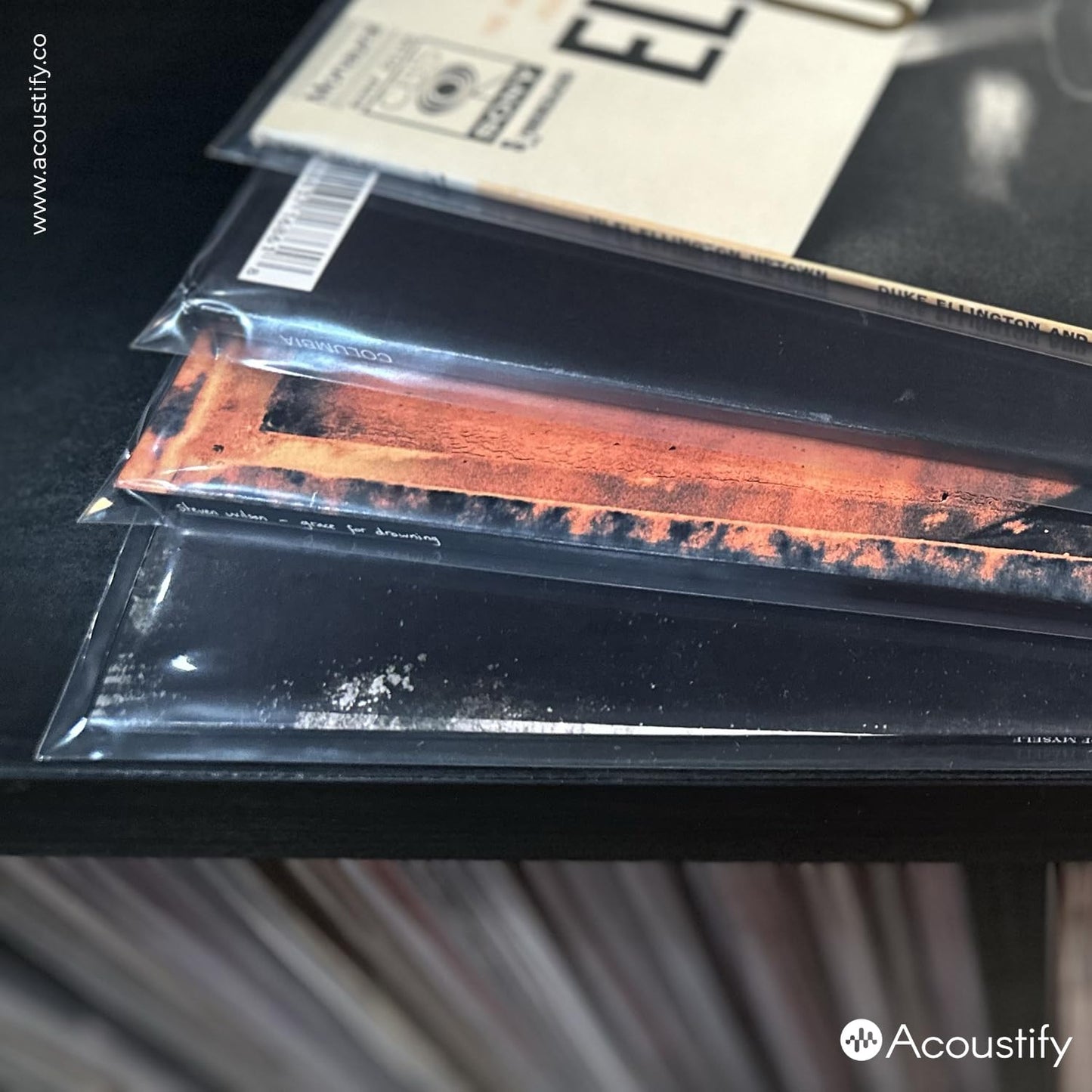 Acoustify Premium Acid-Free Anti-Static Vinyl Record Outer Sleeves, 50-Pack - Crystal Clear True 3 Mil, 12.75" x 12.75" for Single & Gatefold 12" LPs