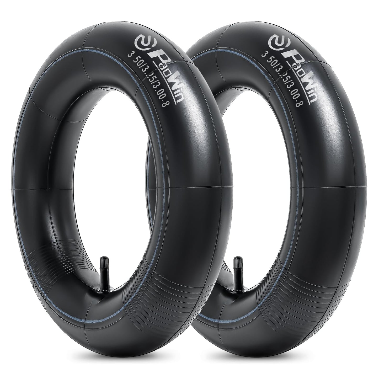 2 PCS 3.50/3.25/3.00-8 Replacement Inner Tubes with TR13 Straight Valve Stem Compatible with Wheelbarrows, Mowers, Hand Trucks and More 3.50-8 3.25-8 3.00-8 Tire Tubes