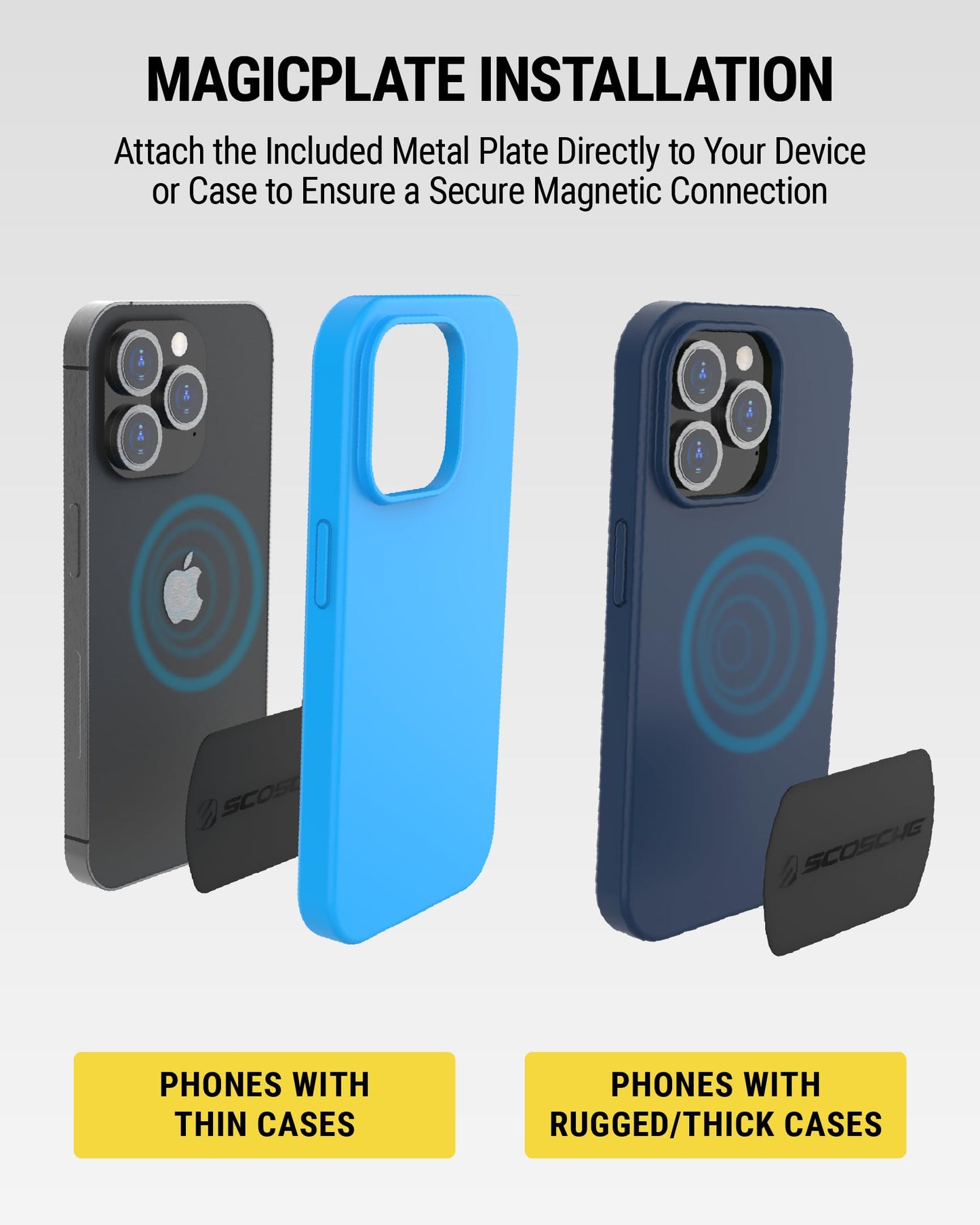 Scosche MAGDMB MagicMount Magnetic Dash Mount for Mobile Devices