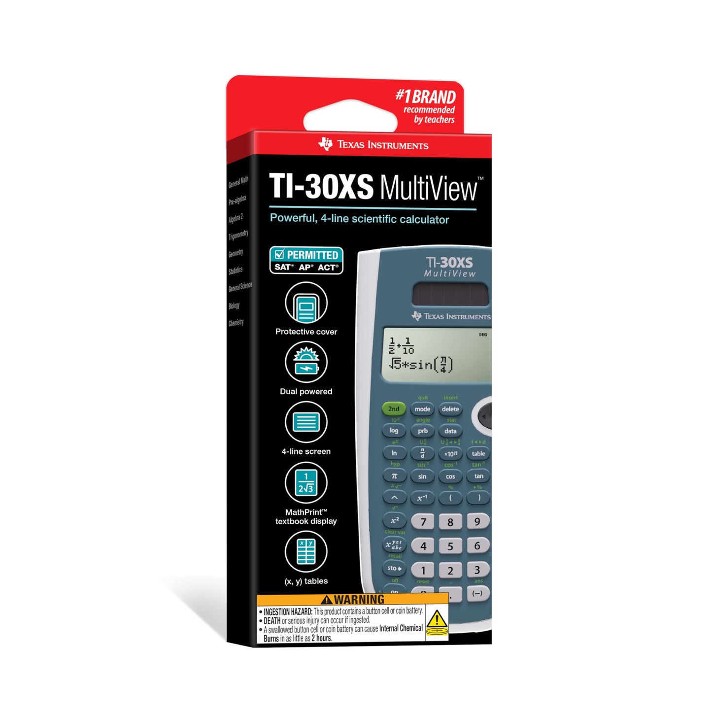 TI-30XS MultiView Scientific Calculator