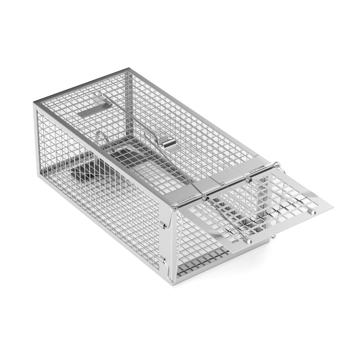 WEIANG Mouse Trap Humane Chipmunk Cage Trap for Indoors and Outdoors, Rat Trap No Kill Live Catch and Release 1pc - Reusable,Mouse,Mice,Chipmunks,Voles,Hamsters,Weasel and More Rodents
