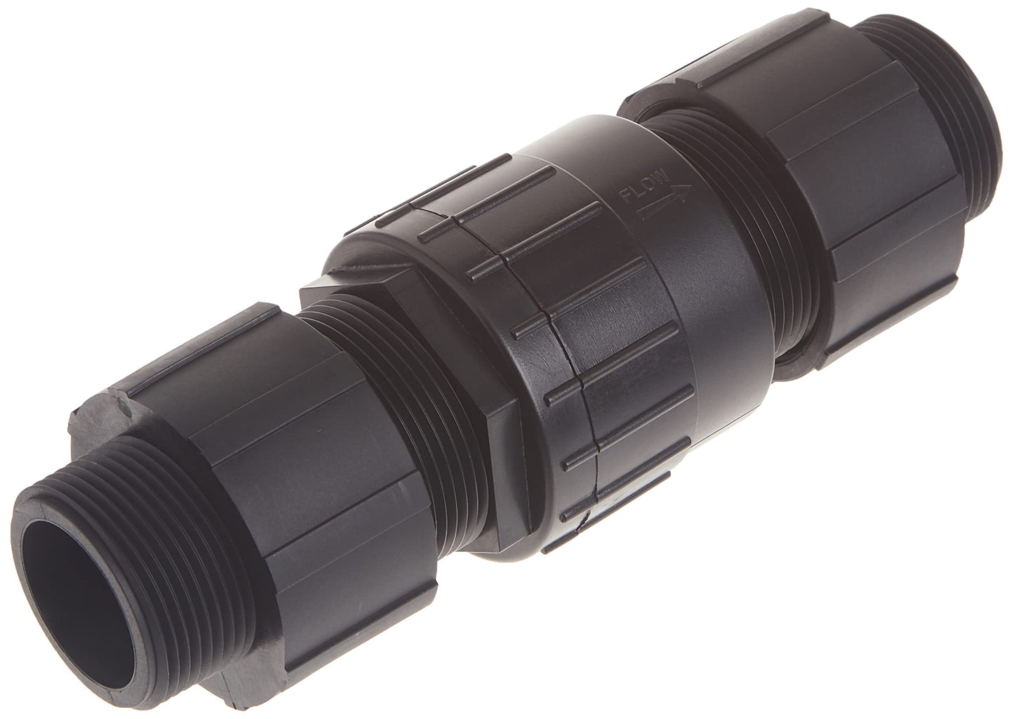 Superior Pump 99555 Universal Check Valve; fits all: 1-1/4" and 1-1/2" MPT and FPT , Black