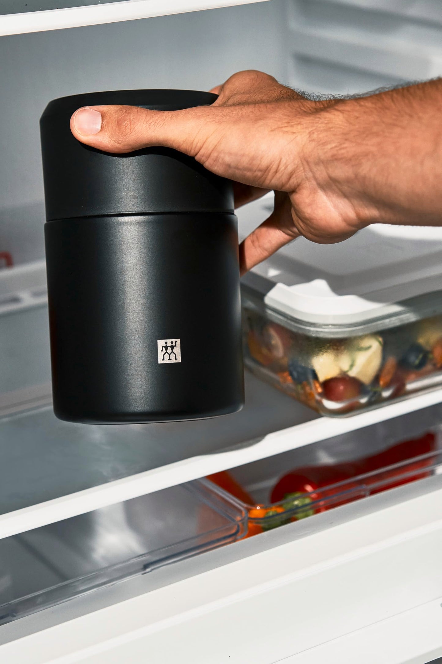 ZWILLING 39500-510-0 Black Stainless Steel 700ml Food Jar, 18/8