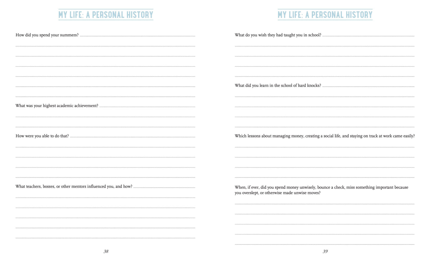 The Book of Me, 2nd Edition (Notebook, Diary, Autobiographical Journal)