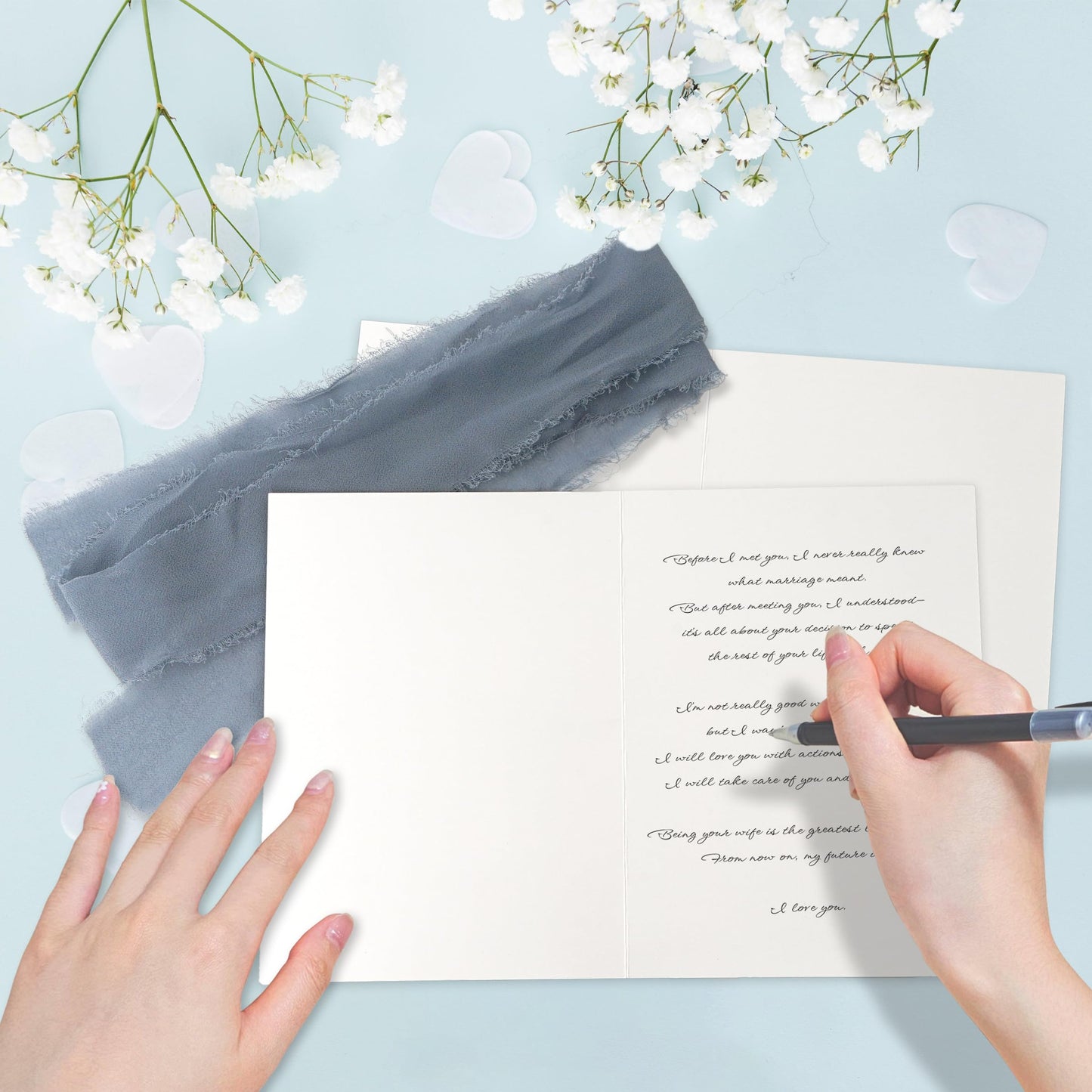 Set of 2 To My Dad and Mom on My Wedding Day Card – Thank You Gift from Bride and Groom, Heartfelt Parents Appreciation Card