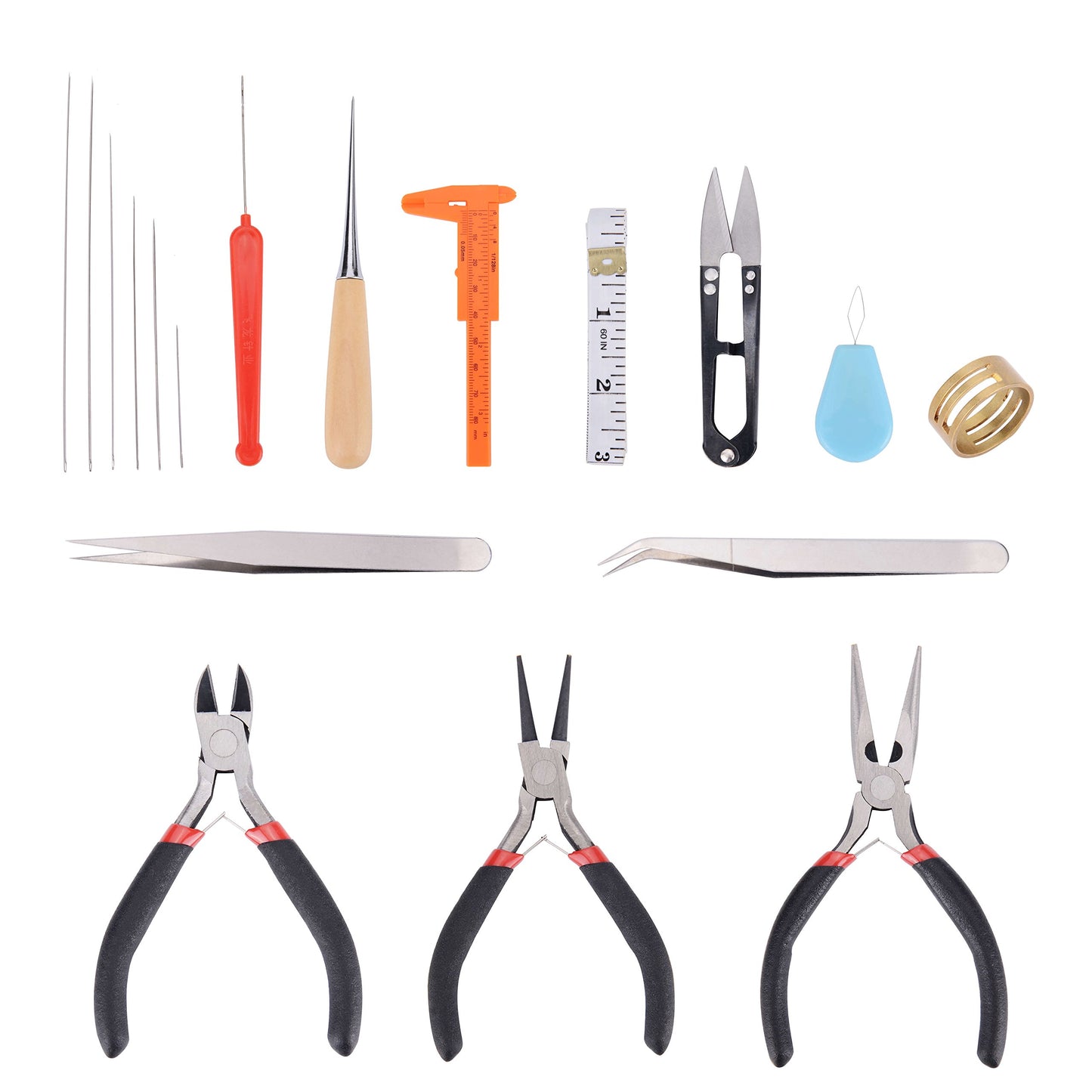 19Pcs Jewelry Making Tools Kit with Zipper Storage Case for Jewelry Crafting and Jewelry Repair by Paxcoo
