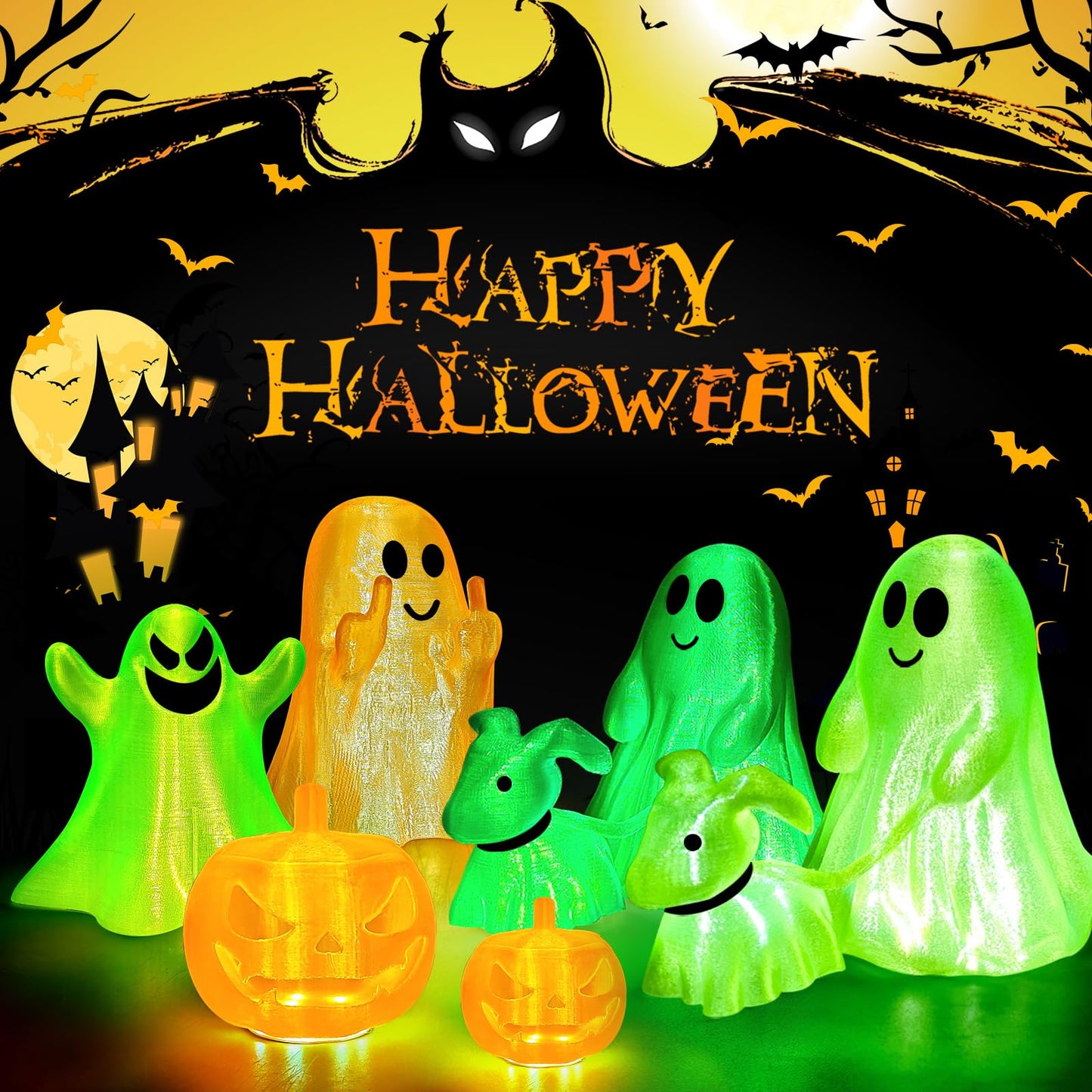 IEMAI Green Clear PETG Filament 1.75mm 1kg, Crystal Transparent 3D Printer Filament Up to 600mm/s Printing, Tough & Durable for Lampshade, Creative DIY, Home Decor