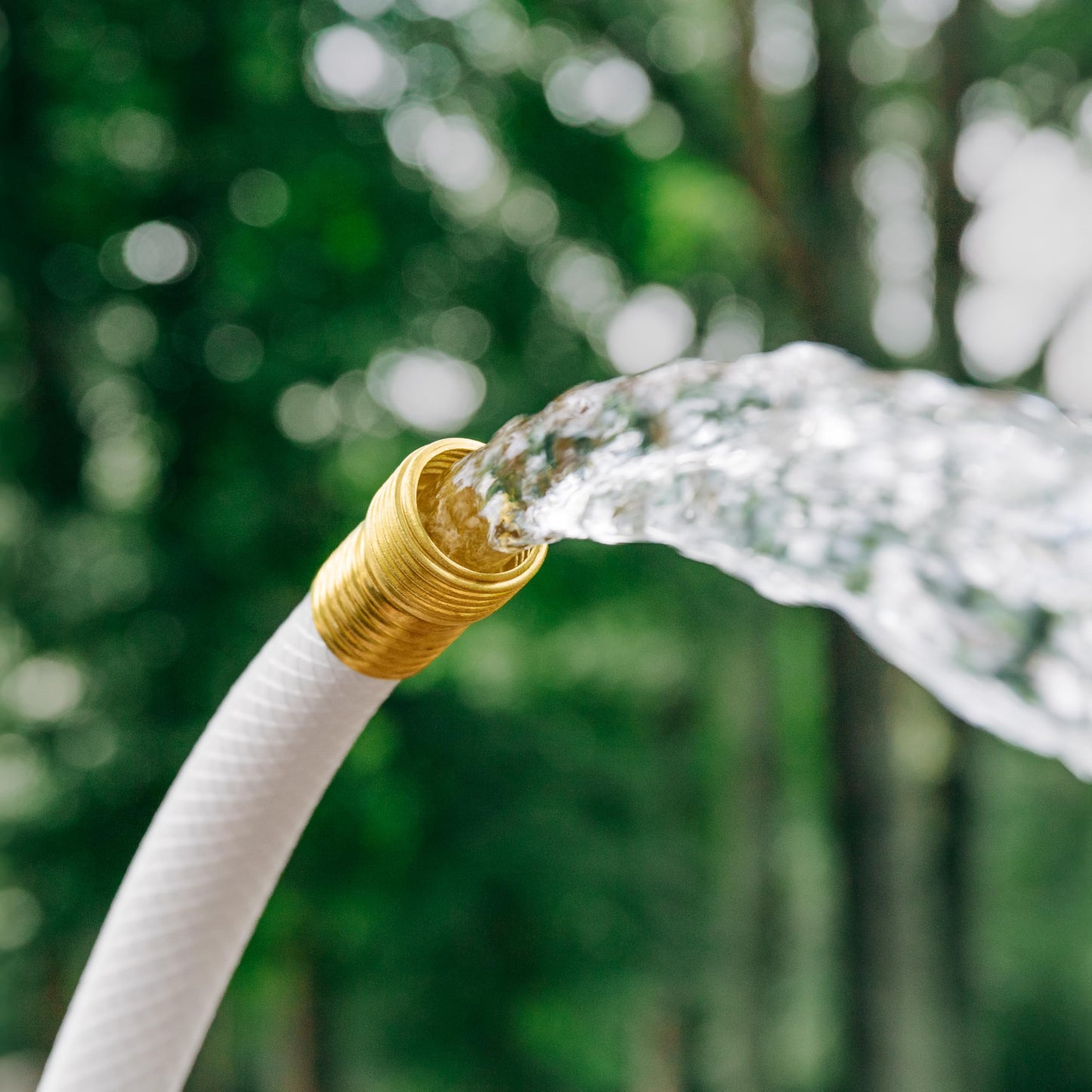 Camco TastePURE 4’ Camper/RV Drinking Water Hose - Certified Drinking Water Safe - Features Reinforced PVC Design w/Brass Fittings & Swivel Female Connector - 1/2-Inch ID (22763)