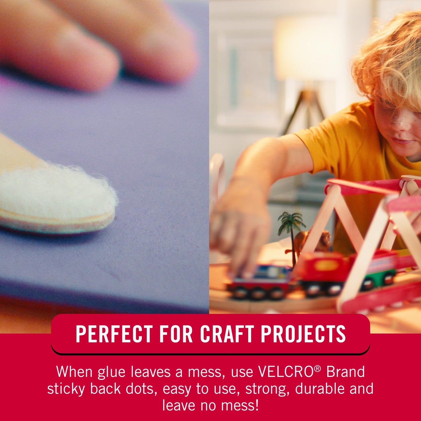VELCRO Brand Dots with Adhesive | 250 Sets White and Black Assorted | Preschool Classroom Must Haves | Sticky Back Circles Perfect for Teachers | 1/2 Inch Round Tape (VEL-40031-USA)