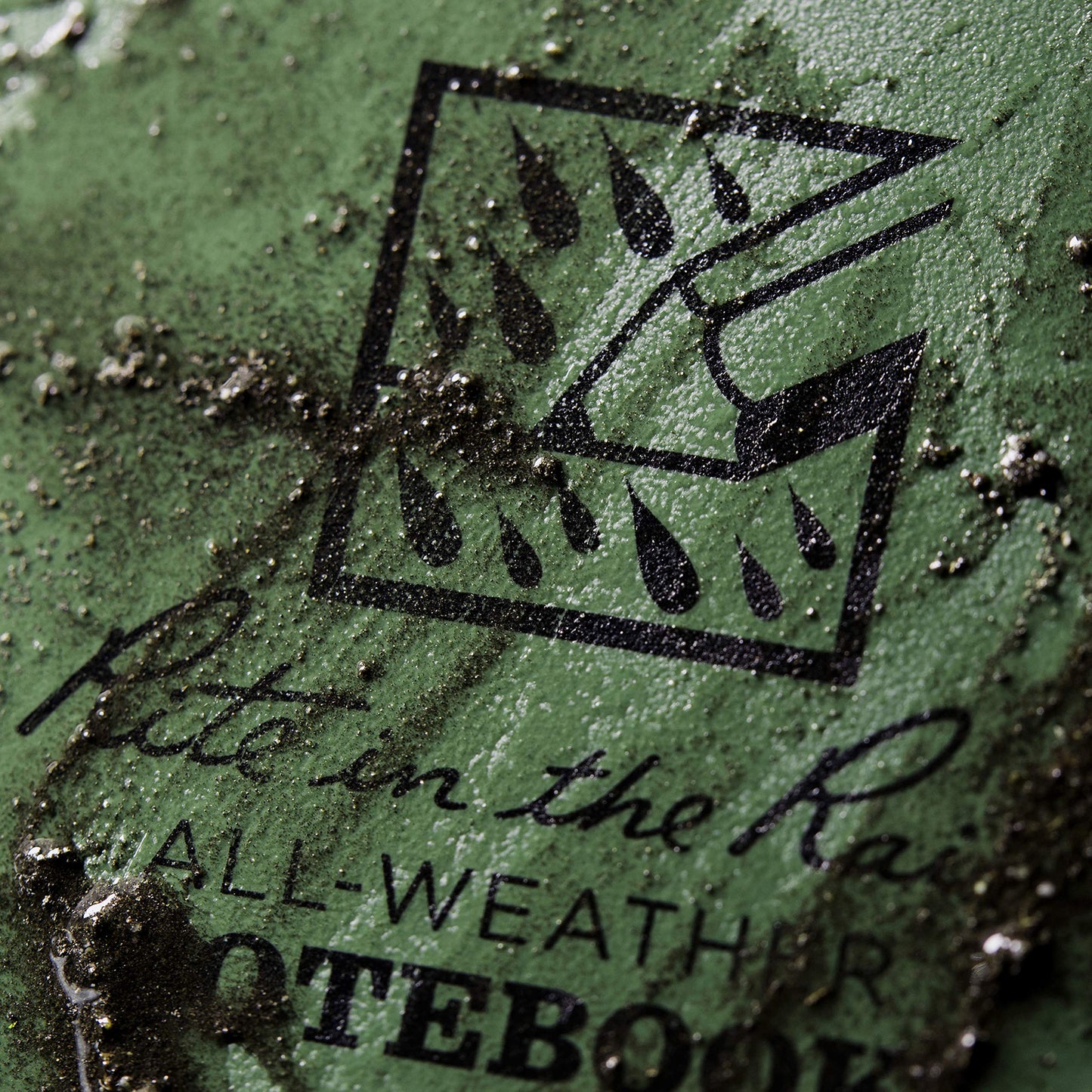 Rite in The Rain Weatherproof Side Spiral Notebook, 8.5" x 11", Green Cover, Universal Page Pattern (No. 973-MX)