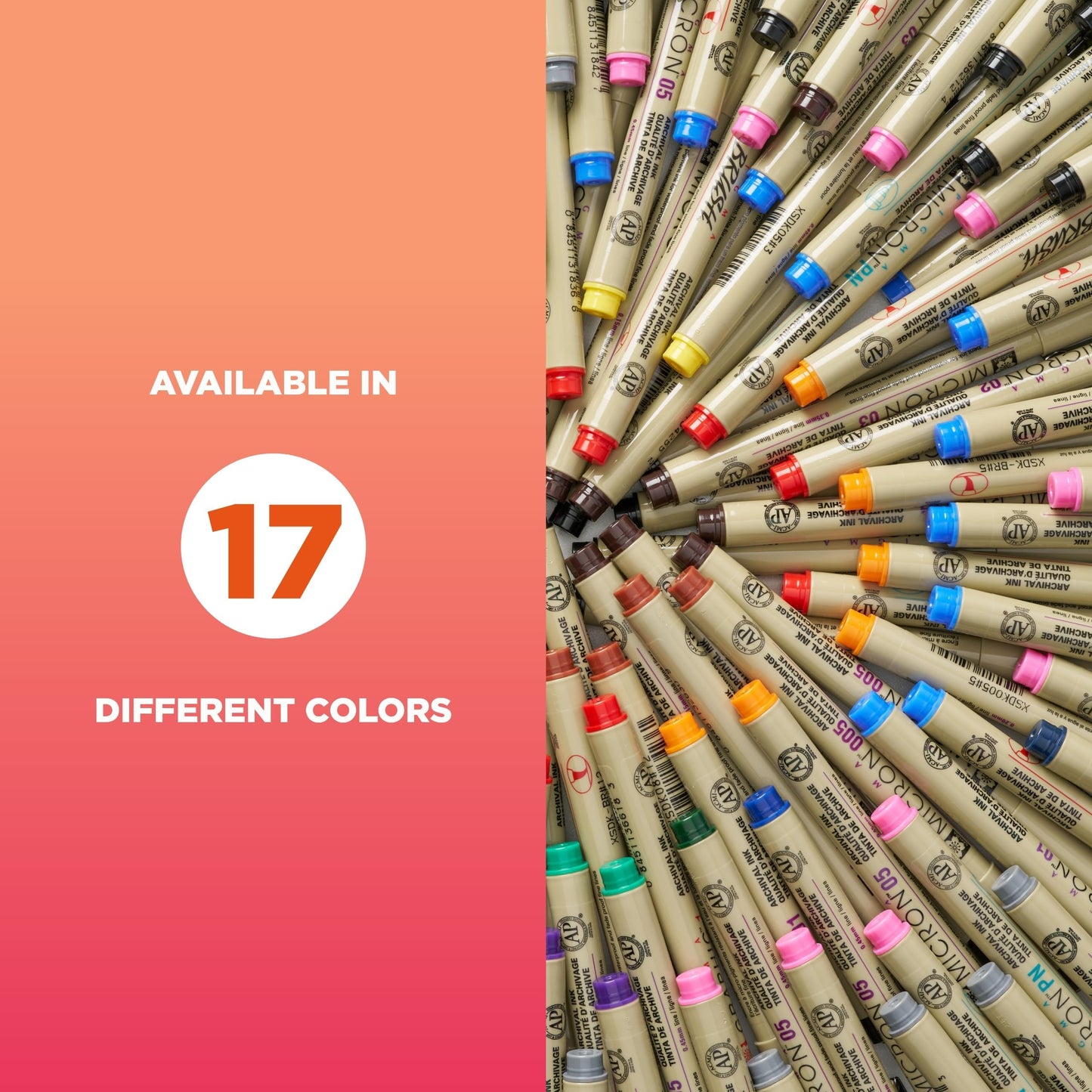 Sakura Pigma Micron Fineliner Pens - Archival Black Ink Pens - Pens for Writing, Drawing, or Journaling - Black Ink - 003 Point Size - 6 Pack