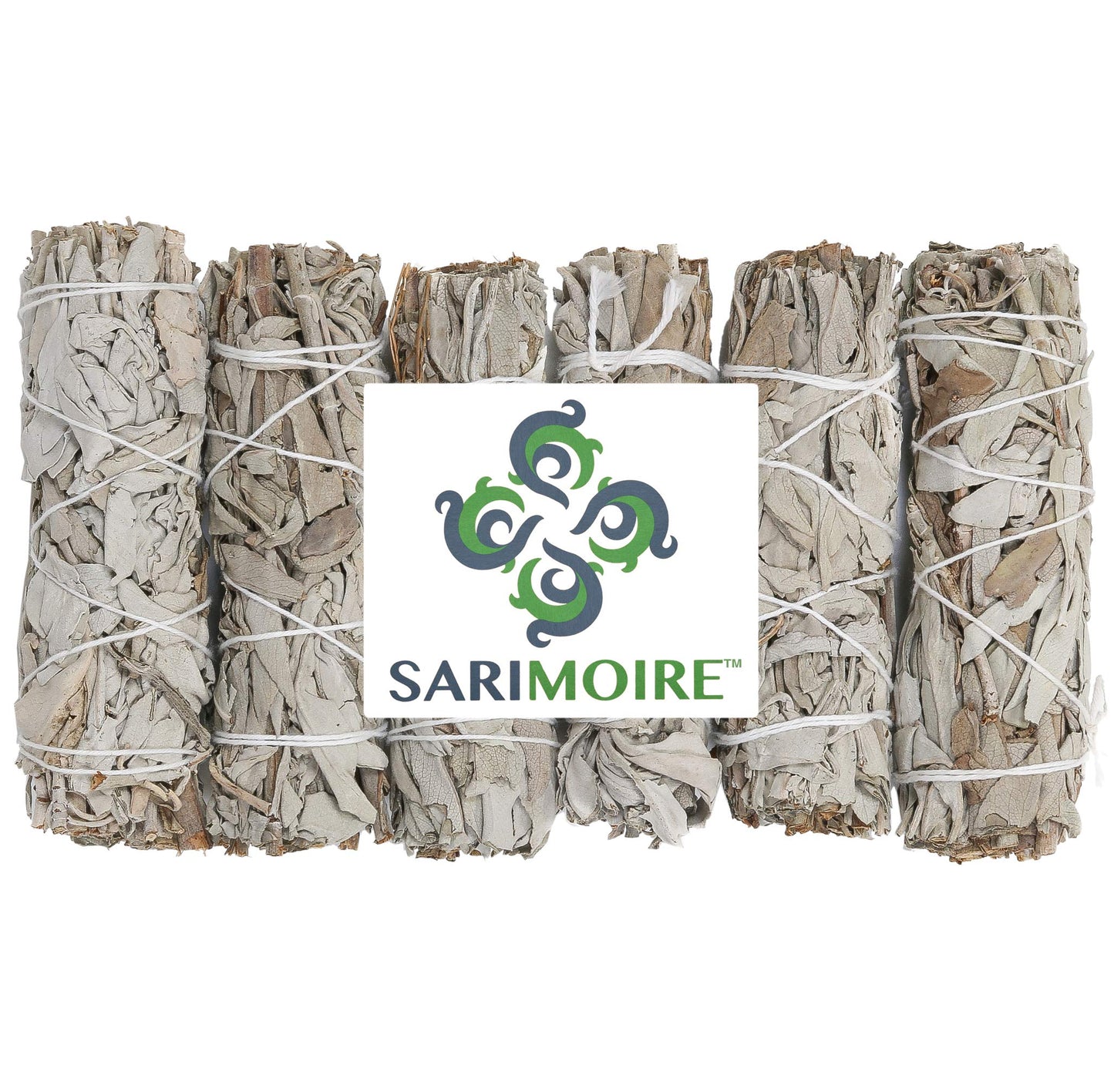 White Sage Smudge Sticks - 6-4" Sage Bundles - Perfect Sage Stick Smudge Sticks Smudging Kit Replenishment
