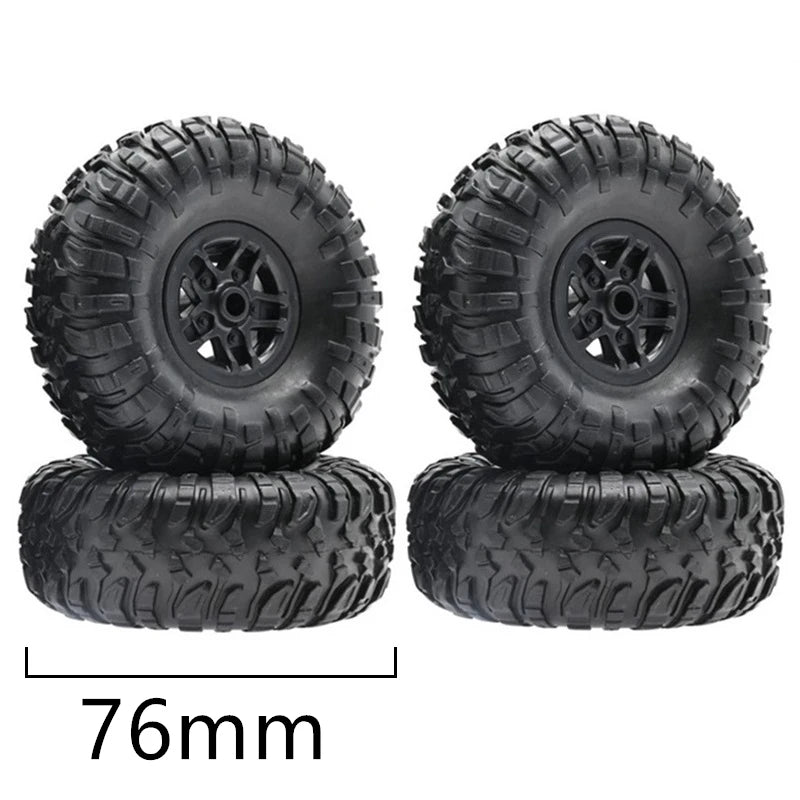 MN D90 D91 D96 D99 MN90 MN98 MN99S 4pcs RC Car Tire Wheel Tyre 1/12 RC Car Spare Parts Accessories