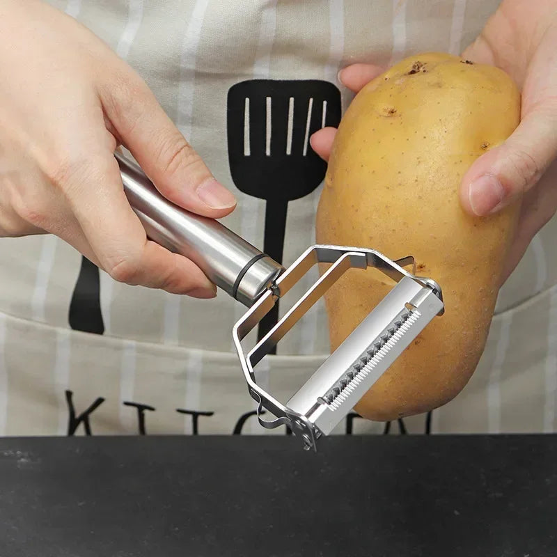 Multifunctional fruit and vegetable peeler 304 stainless steel kitchen tools grater melon grater peeler potato carrot shredder