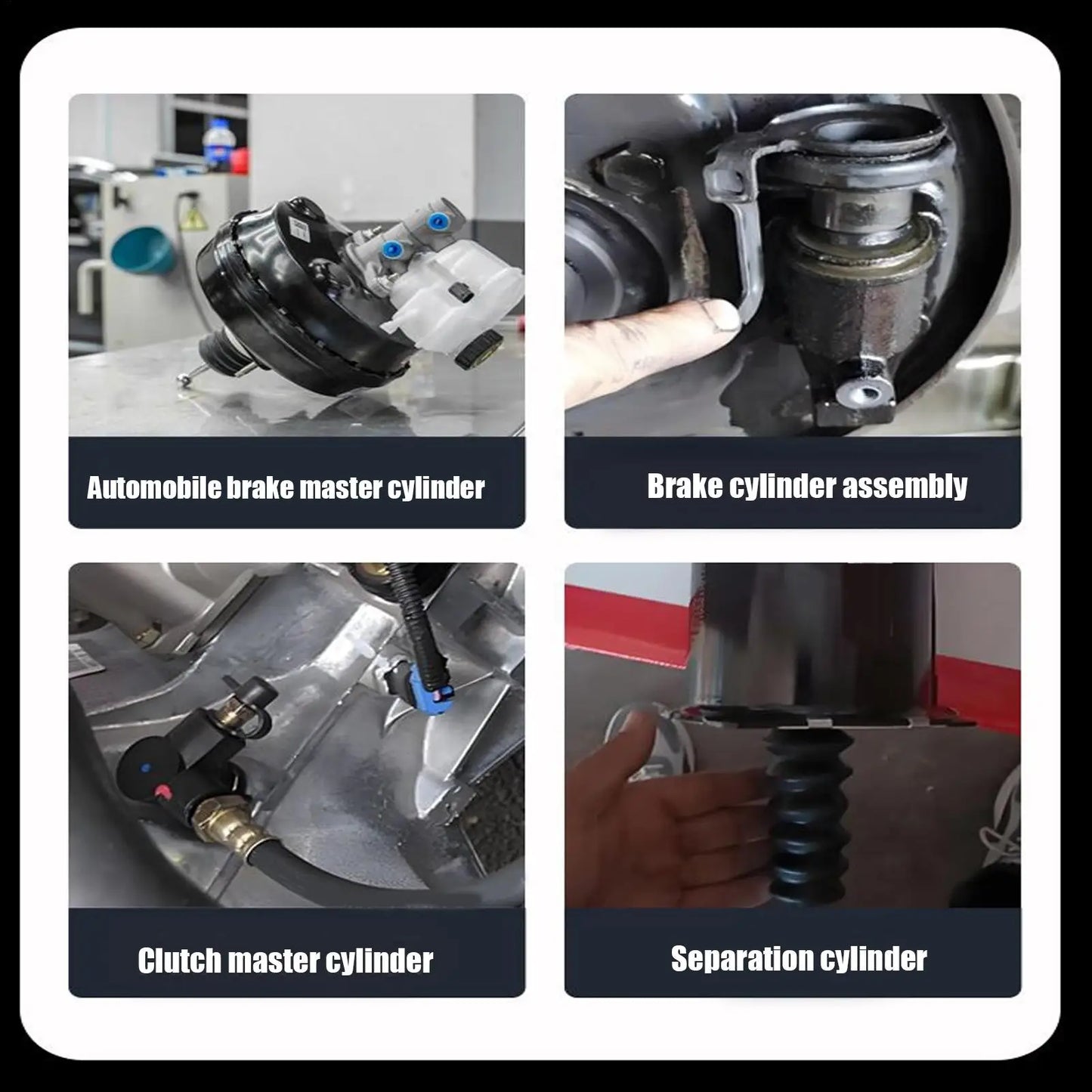 Brake Grease Pin Parts Rust Protection Grease Heat Resistant Long-Lasting Moisture Proof Car Lubrication Protection For Smooth