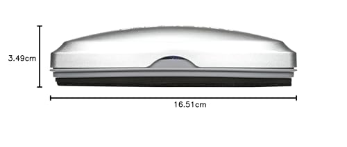 Quartet Glass Board Eraser, Premium, Magnetic, 3-in-1, 6-1/2-Inchx1-3/8-Inch, Silver (SFEB3)