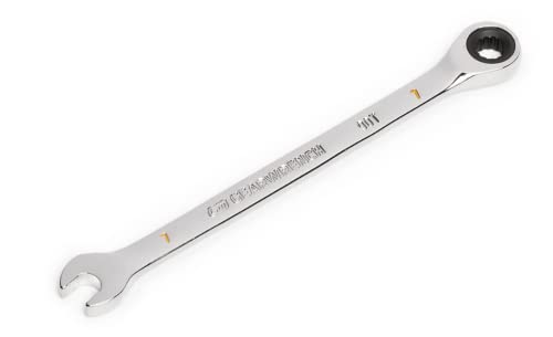 GEARWRENCH 7mm 4 Degree Swing Arch 12 Point Ratcheting Combination Wrench - 86907