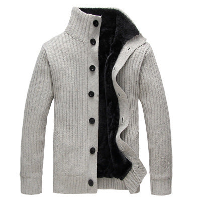 Sweater Men Coats Winter Warm Shirt Thick Jacket