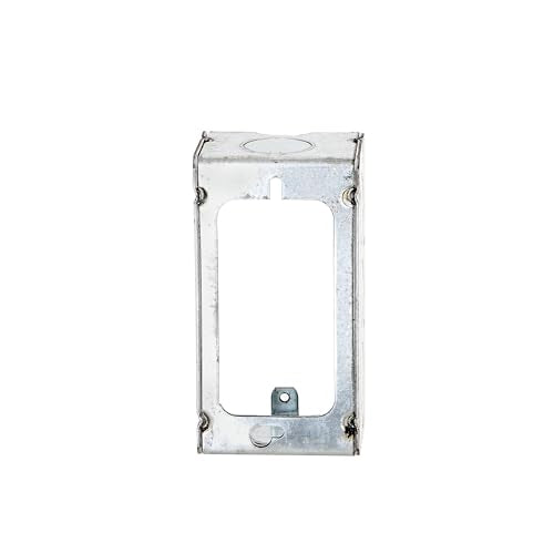 RACO 653 Utility Box, 1 Gang, 11.5 Cu-in X 4 in L X 2 in W X 1-1/2 in D, 4" x 2", Product Specific