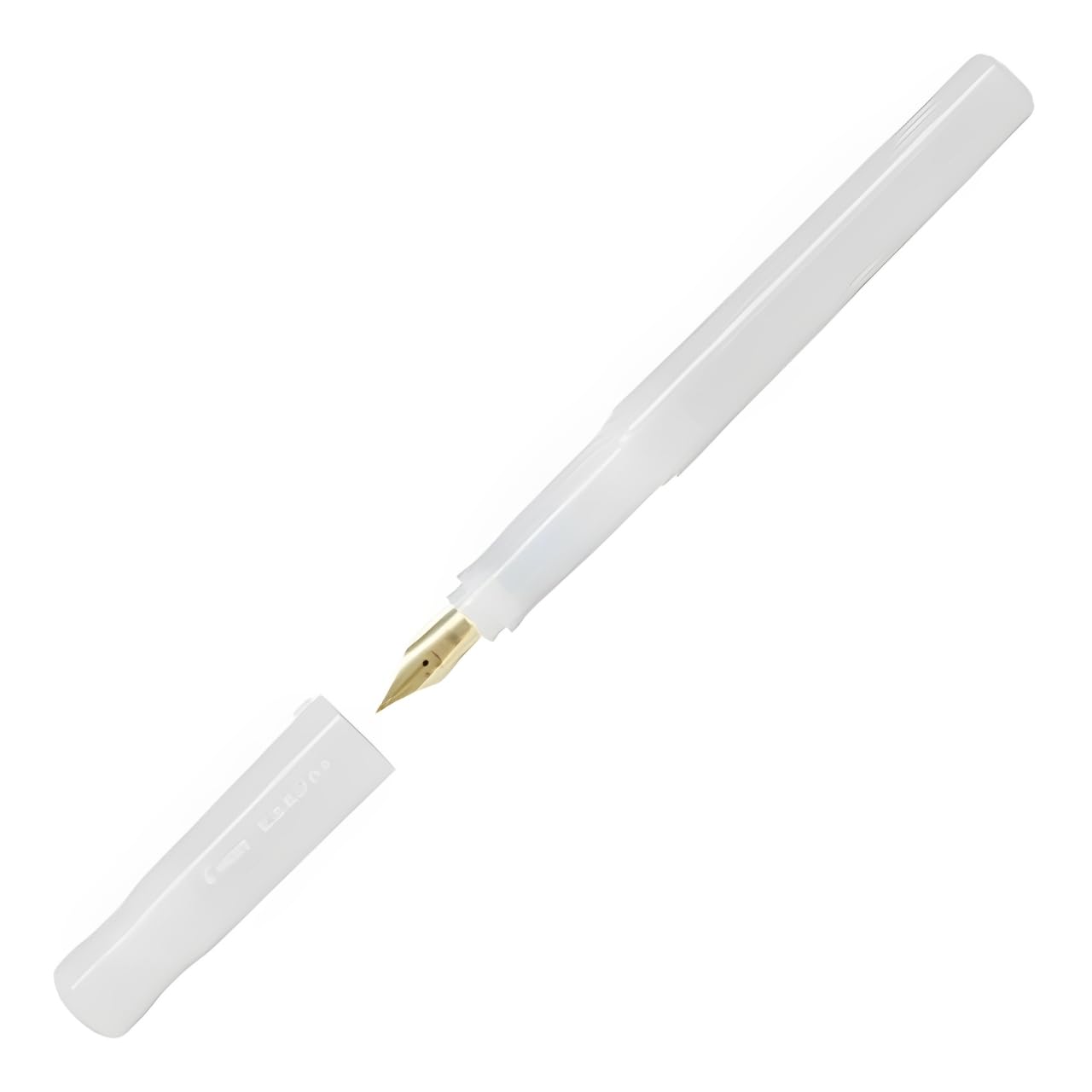 Pilot Kakuno Fountain Pen Madoromi Color Series, Gold (Smiley Face) Fine Nib, Perfect for Beginners and Creative Expression, Ivory, PFKA-1MDIF