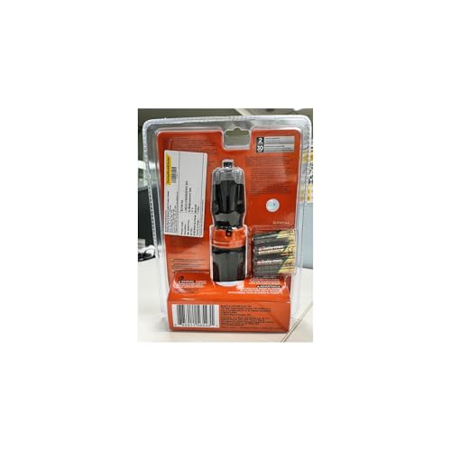 BLACK+DECKER Cordless Screwdriver, Alkaline (BCF601AA)