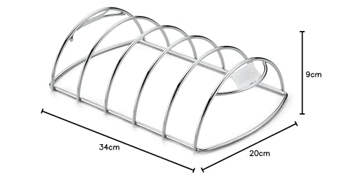 Weber Original Rib Rack for Griling, Smokings, Multi-Purpose (6605)