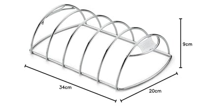 Weber Original Rib Rack for Griling, Smokings, Multi-Purpose (6605)