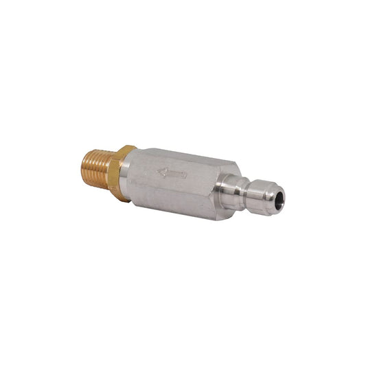Valley Industries Pressure Washer Nozzle Filter - 1/4" QC x 1/4" MNPT, 5000 PSI, 10.5GPM